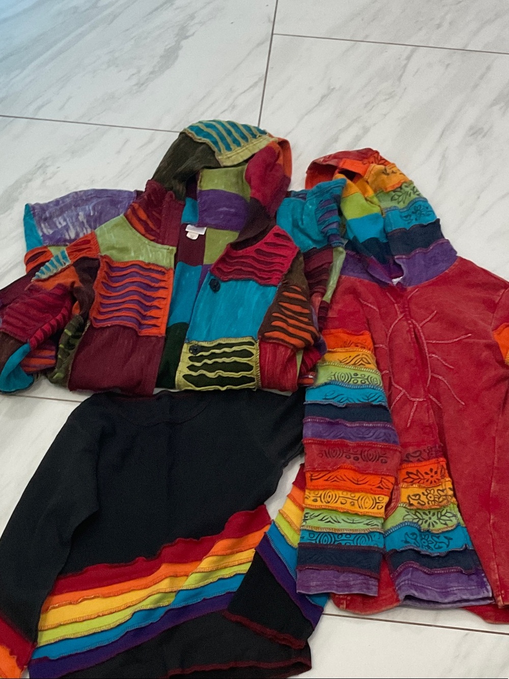 Boho women’s tops jackets small